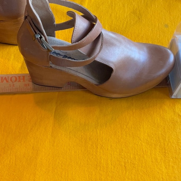 Free People Cedar Tan Leather Clog size 11, NWOB - Picture 12 of 16